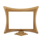 Marco portafotos rectangular de aluminio 13x18 cm con soporte